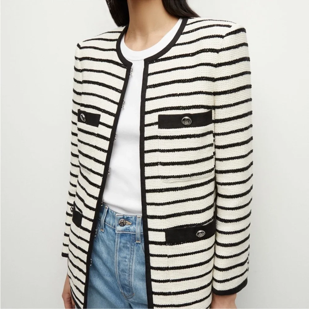 Veronica Beard Foster Dickey Jacket sz 14 - NWOT - Picture 3 of 10